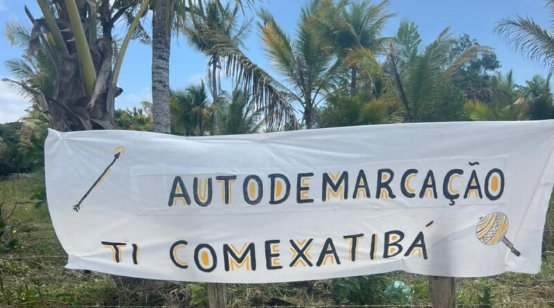 Terra Indígena Comexatibá. Foto: Eduardo Pataxó/@edupataxo